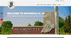 Desktop Screenshot of mooresvillechamber.com